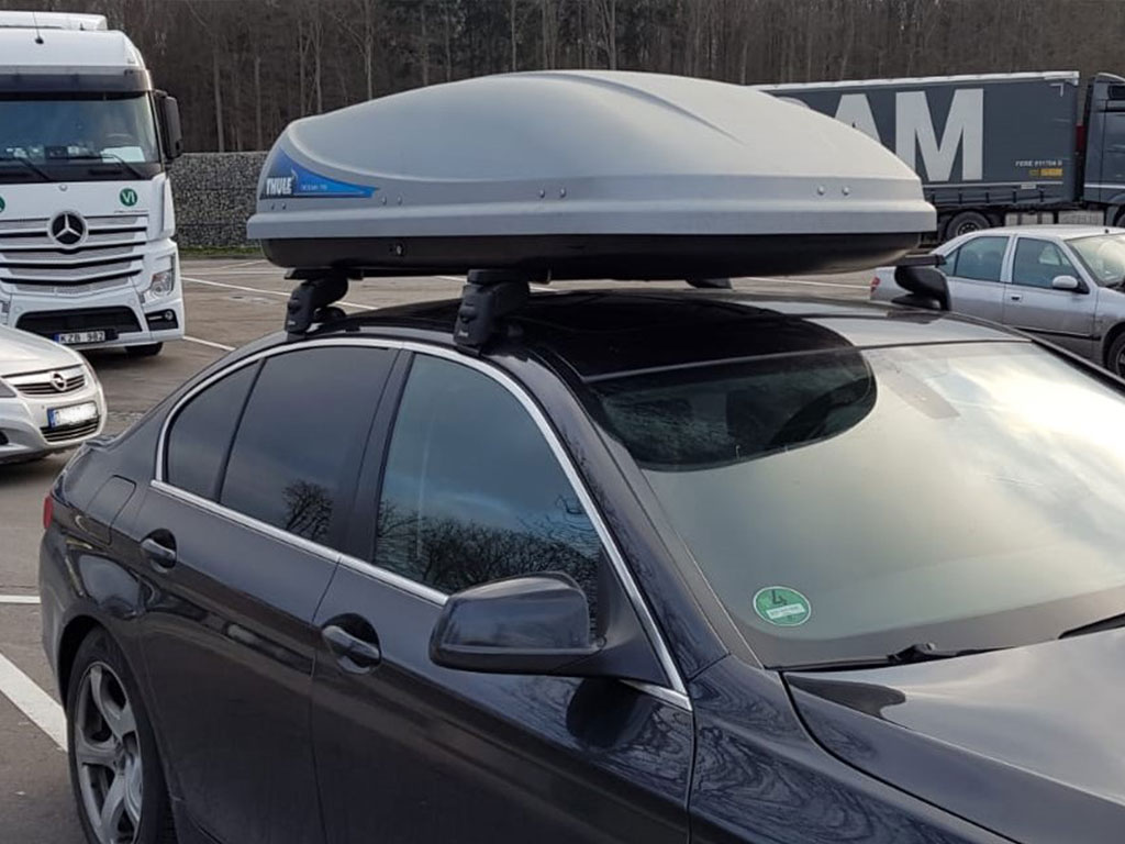 Dachbox Dachkoffer Jetbag Skibox Thule mieten